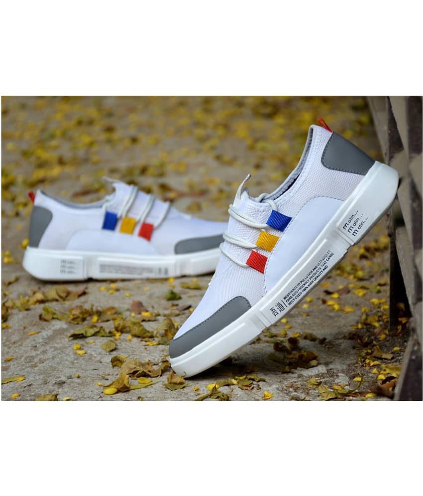 Aadi White Casual Shoes