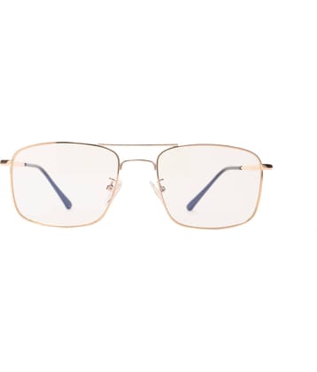 Admire Gold Full Rim Square Computer Glasses ( Pack of 1 )