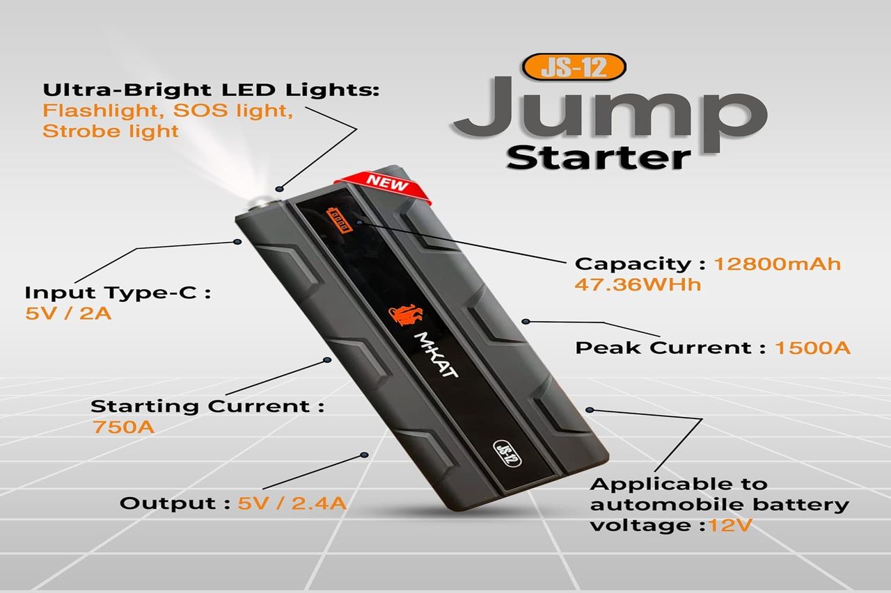 Launch M-Kat Js12 Jump Starter M-KATJS12