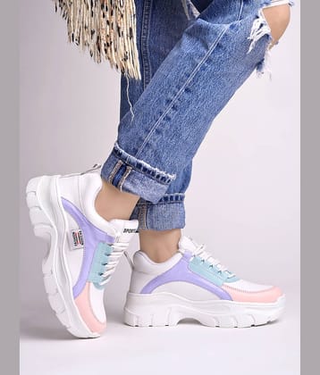 Shoetopia - White Girl's Loafers ( 1 Pair )