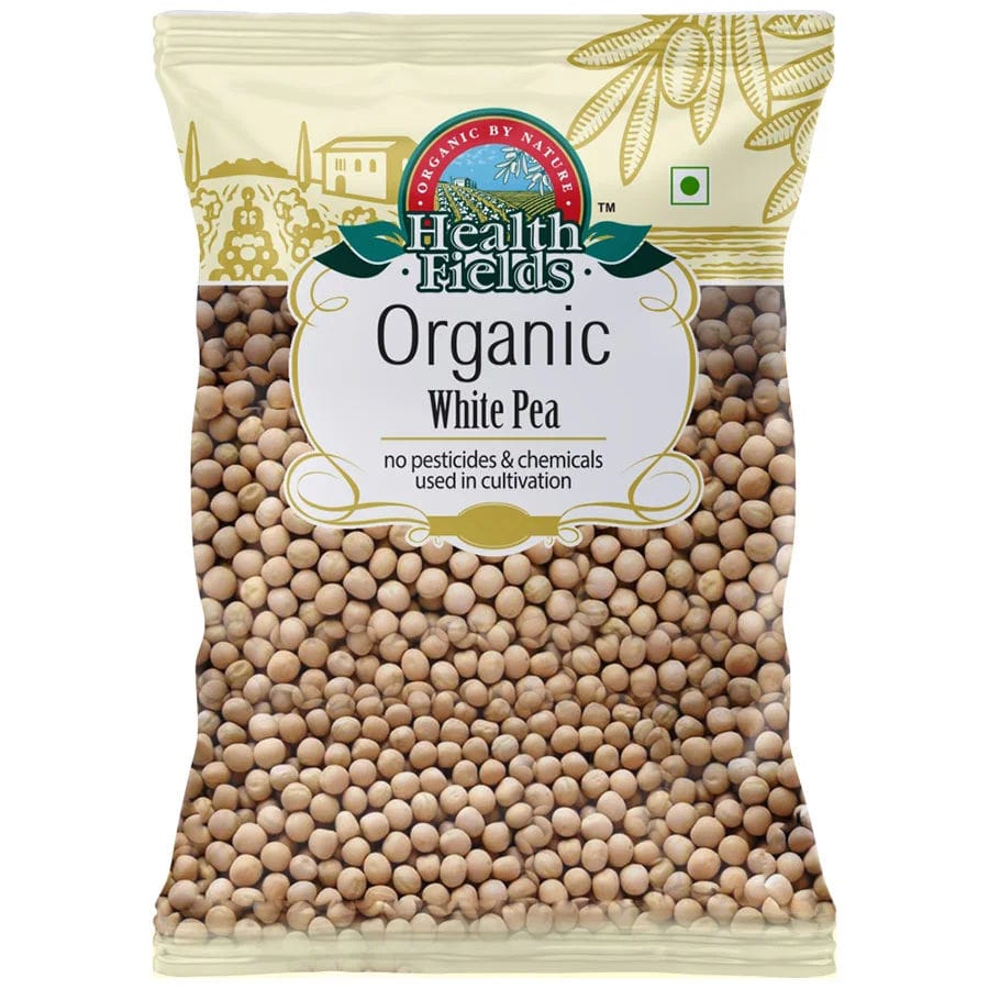 Health Fields Organic White Peas 1Kg