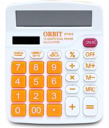 ORBIT CK - 12 Digits Basic Calculator