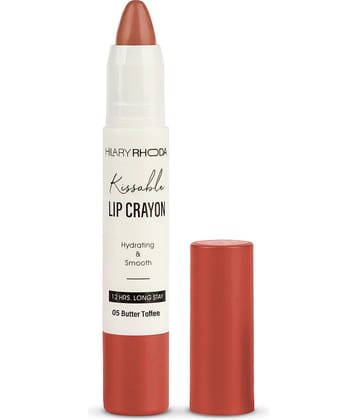 Hilary Rhoda Brown Matte Transferproof Crayon Lipstick ( Pack of 1 )