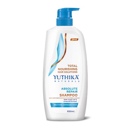 Yuthika Naturals Total Nourishing Hair Solutions Shampoo Absolute Repair 650ml