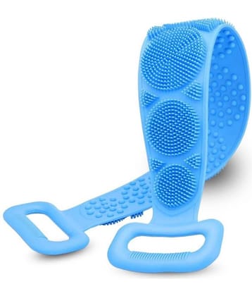 Majestique Silicone Bath Body And Skin Brush Belt Easy To A Clean Color May Vary