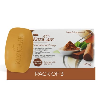 Kozicare Kojic Acid Soap & Glutathione Soap | Sandal | Body Tan Removal & Detan | Sandalwood Ghar Ka | Natural | Combo Offers - Pack of 3 Kozicare Kojic Acid Soap & Glutathione Soap | Sandal | Body Tan Removal & Detan | Sandalwood Ghar Ka | Natural | Com