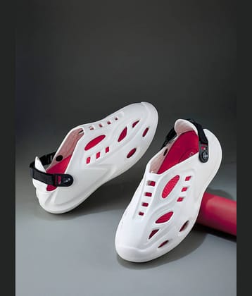 Campus - White Men's Clogs