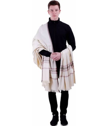 Kashmiri Shawl GhostWhite Borders Woolen Shawls