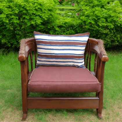 14 x 20 inch stripes multicolor Cotton Ribbed fabric cushion cover/ sham-14 x 20 inches