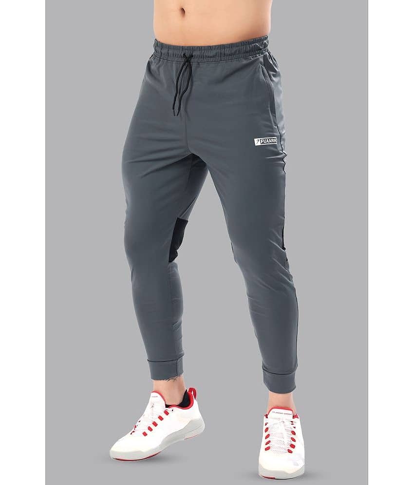 Fuaark - Navy Nylon Men's Sports Joggers ( Pack of 1 )