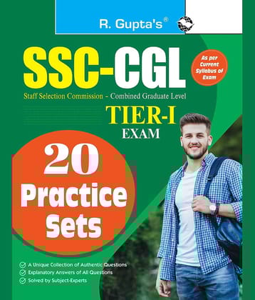 SSC-CGL TIER-I Exam – 20 PRACTICE SETS