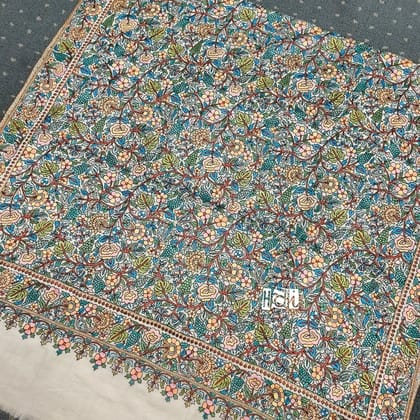 Pure Pashmina Shawl – Handwoven Kashmiri Elegance in Timeless Design | Luxury Wrap by Heritage Design Inc