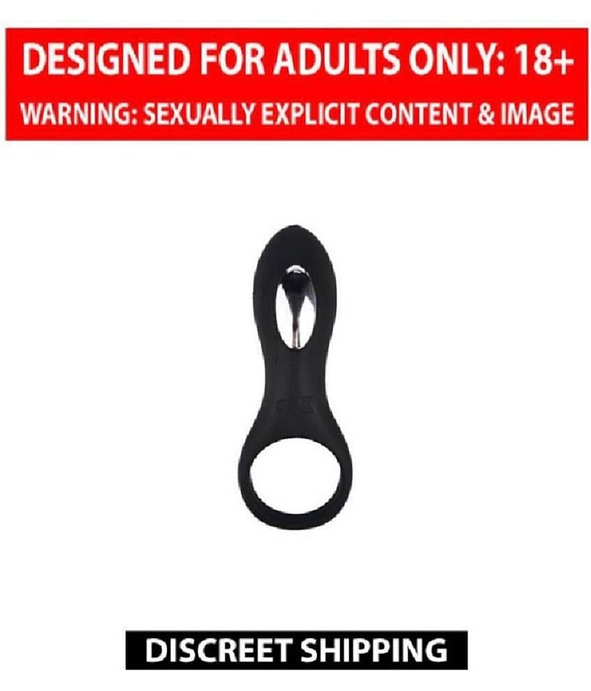 Premium Silicon Made Vibrating Cock Ring With USB Charging And 10 Vibration Modes | Cock Ring Sex Toy For Couples BY-CRAZYNYT