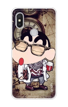 Nerdy Shinchan Soft Cover for Xiaomi Redmi Y2