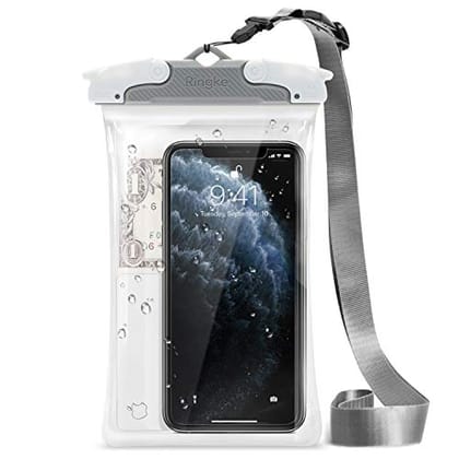 U-Fix Round WaterProof Universal Phone Case  (Large)-GRAY ( Large )