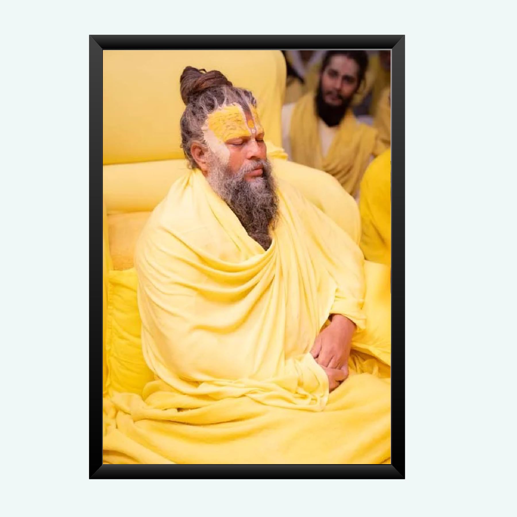 NOKKES Premanand Ji Maharaj Vrindavan Religious Photo frame 5X7 Inch Photo Frame_WEW25
