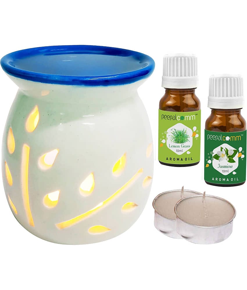 Peepalcomm Ceramic Aroma Oils & Diffusers Set - Pack of 5