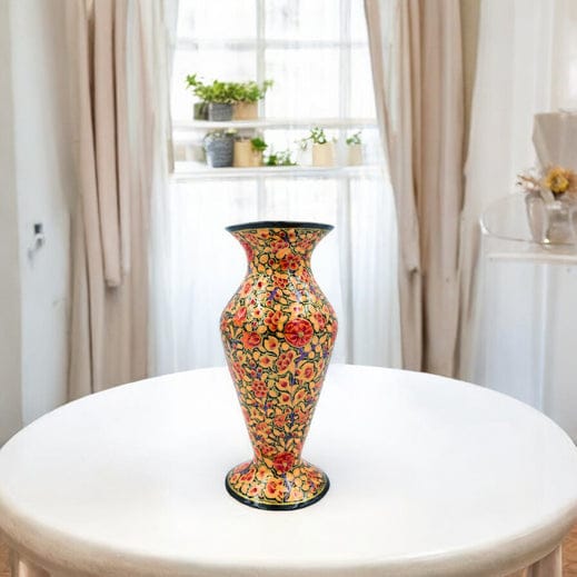 Kashmiri Papier Mache Flower Vase