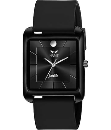 HAMT Black Silicon Analog Men's Watch