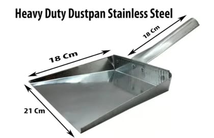 Heavy Duty Dustpan Supdi Stainless Steel Unbreakable Dust Collector Pan Clean Stainless Steel Dustpan (silver) Heavy Duty Dustpan Supdi Stainless Steel Unbreakable Dust Collector Pan Clean Stainless Steel Dustpan (silver)