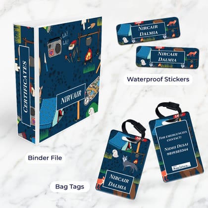 Camp Life Stationery Set (kids)-Mini Set