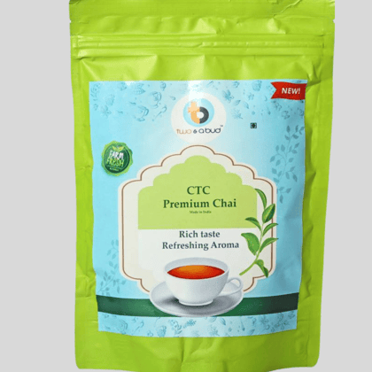CTC Tea with 5% Long leaves Tea Pouch  (500 g)-PACK OF 1