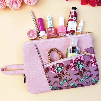Multi-Purpose Pouch- Orange Suzani (Copy)