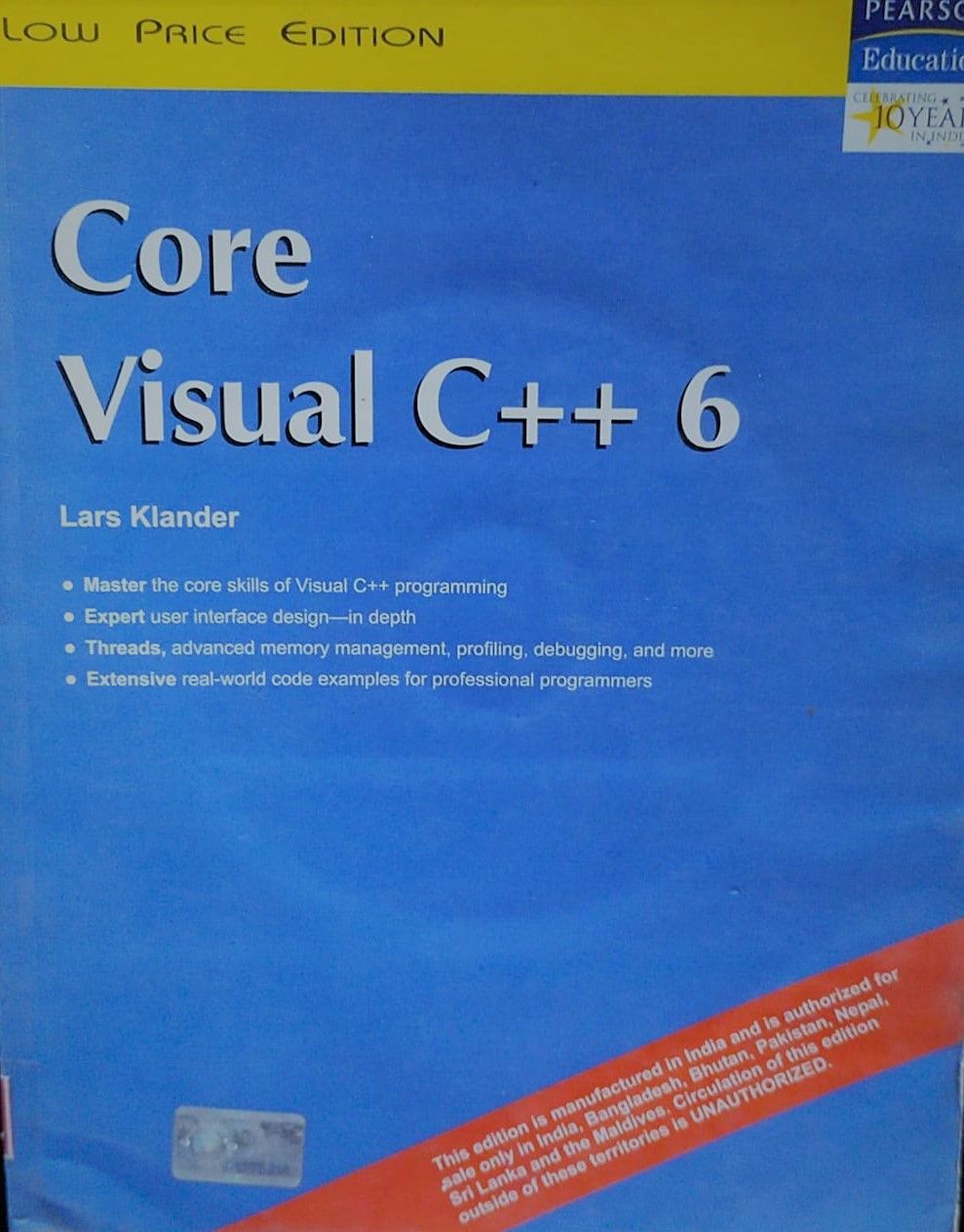 CORE VISUAL C++ 6