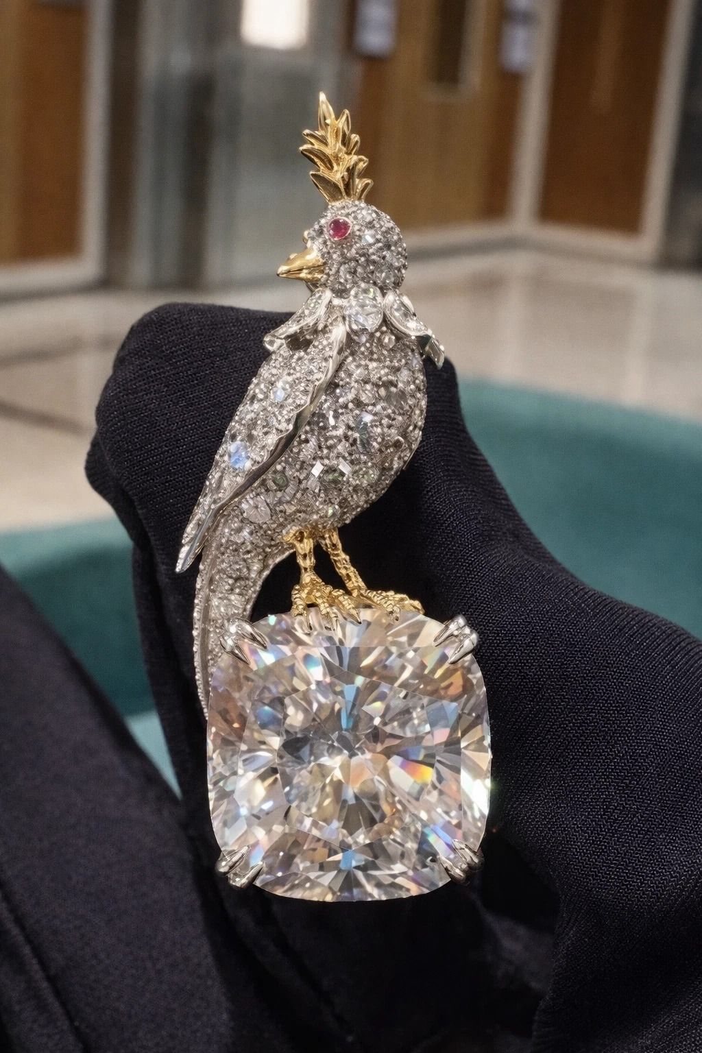 Brooch pin cum Pendant