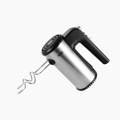 Electric Hand Mixer 200 W 2 Beaters with 5 Speed Settings  - Black and Grey (4058)