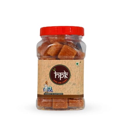 HPK Natural Jaggery Cube – 500 gm | Pure & Unrefined Sugarcane Jaggery | Chemical-Free Sweetener