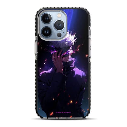 Gojo Satoru 1.0 Jujutsu Kaisen JJK Anime iPhone 13 Pro Max Stride Phone Case-Stride