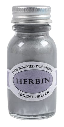 Herbin Pigmented Ink - Argent-15 ml