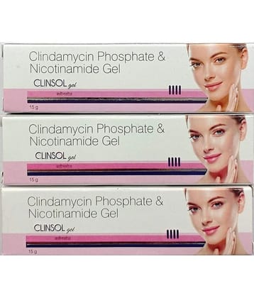 Clinsol Face Gel, 15 Gm (Pack Of 3)