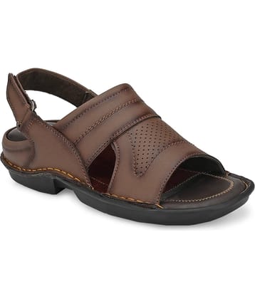 softio - Brown Men's Sandals
