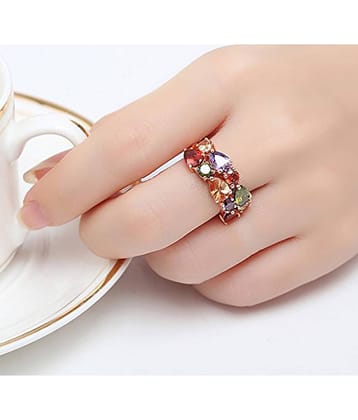 Thrillz Multicolour Rings ( Pack of 1 )