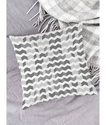 Houzzcode Single Gray Pillow Cover