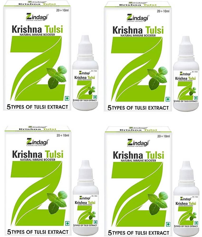 Zindagi Krishna Tulsi 30ml Pack of 4