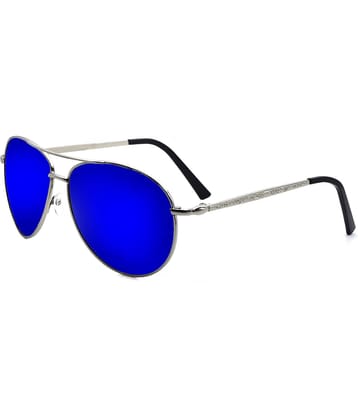 Peter Jones - Silver Pilot Sunglasses ( S212BL )
