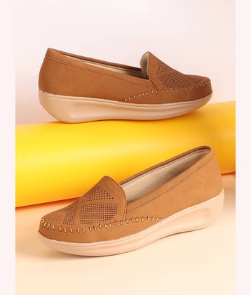 Sneakersvilla Brown Women's Loafers