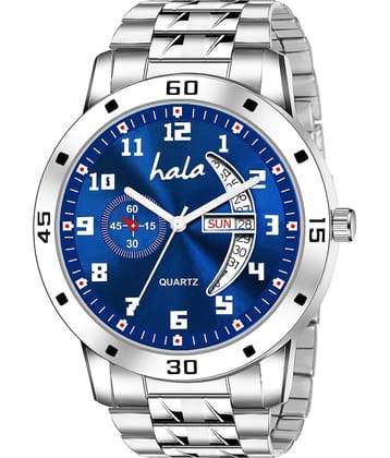 Hala HL-8188 BLUE DIAL Metal Analog Men's Watch