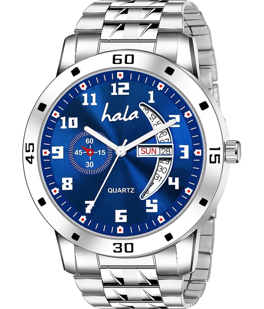 Hala HL-8188 BLUE DIAL Metal Analog Men's Watch