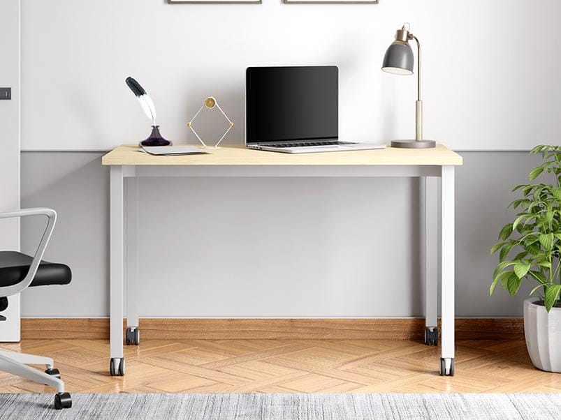 Upbeat- WFH Mobile Table - Large, Siam Teak