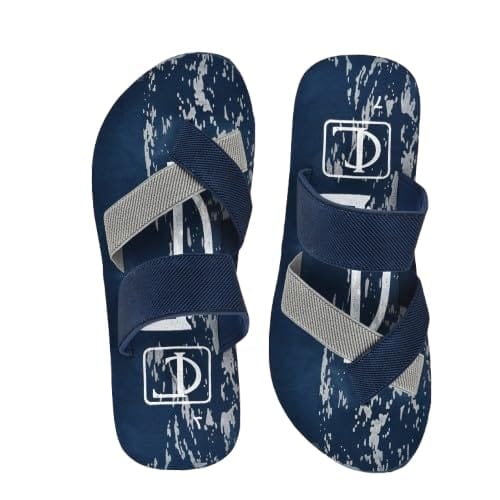 Nextwave Synthetic Leather Men's Blue Slippers Men Slippers (Blue,Size-8)