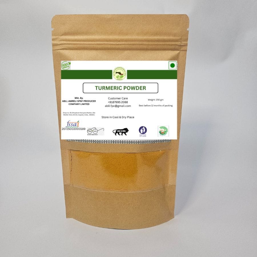 Turmeric Powder - 250 gm - 250 gm - One packet of Turmeric Powder