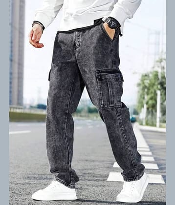 9x denims Regular Fit Clean Look Men's Jeans - Grey ( Pack of 1 )