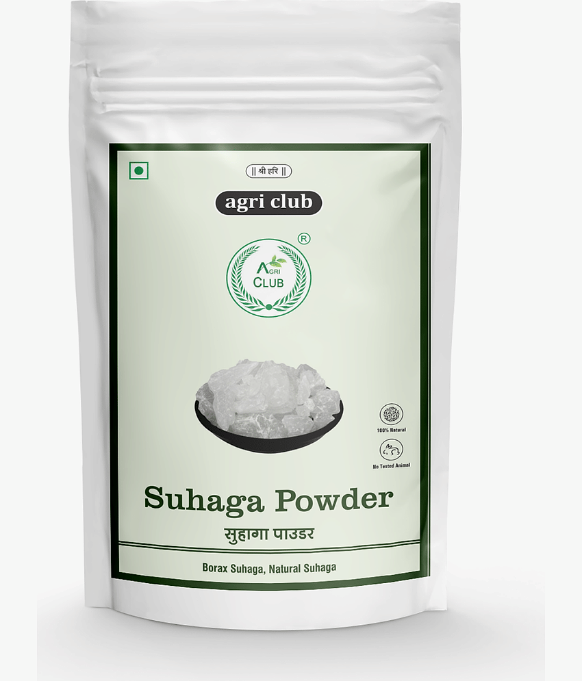 AGRI CLUB Suhaga Powder - Borax-Sodium Borate Powder 400 Gm