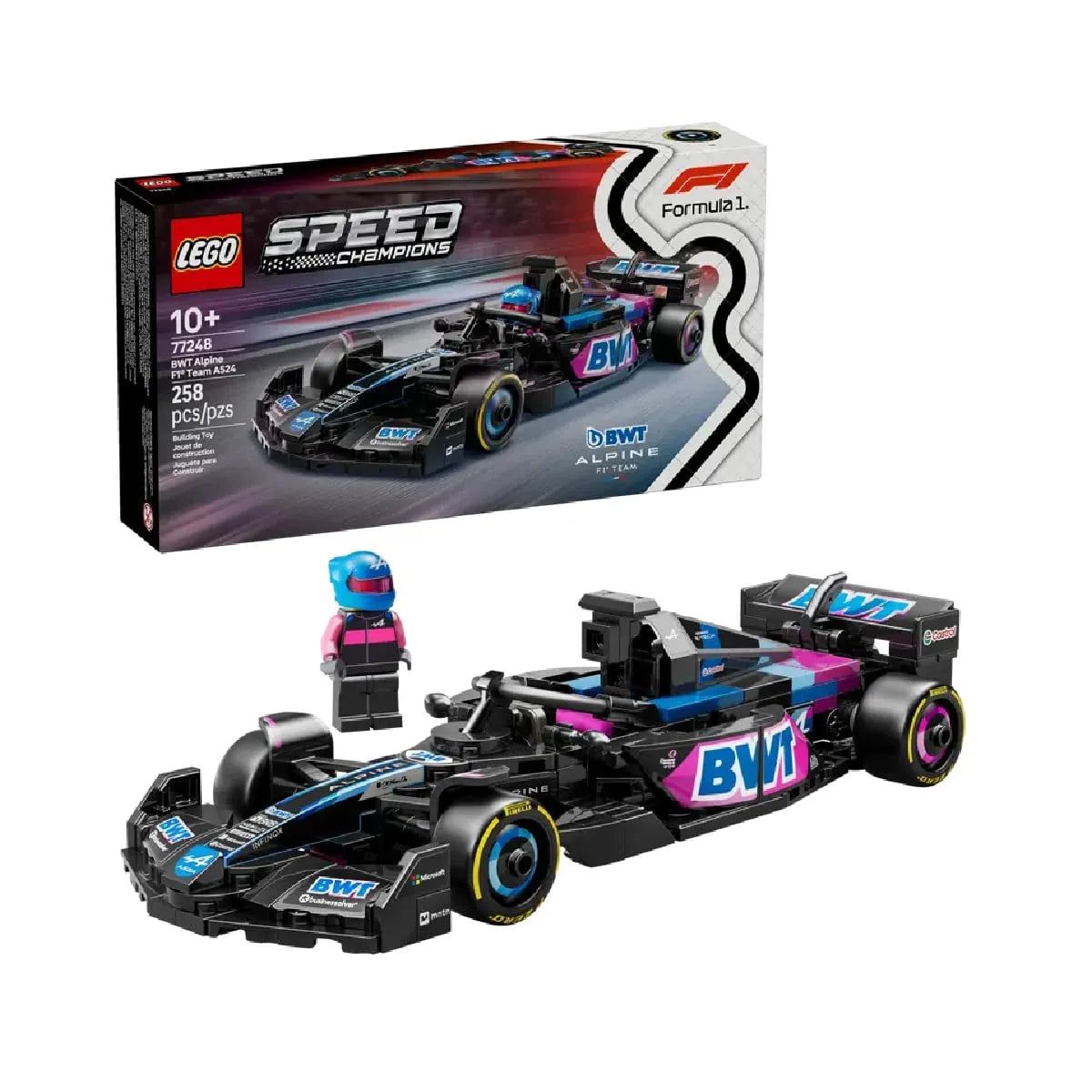 Lego Speed Champions 77248 BWT Alpine F1 Team A524 Race Car