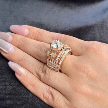 vs sterling silver cocktail ring 074 13g-9