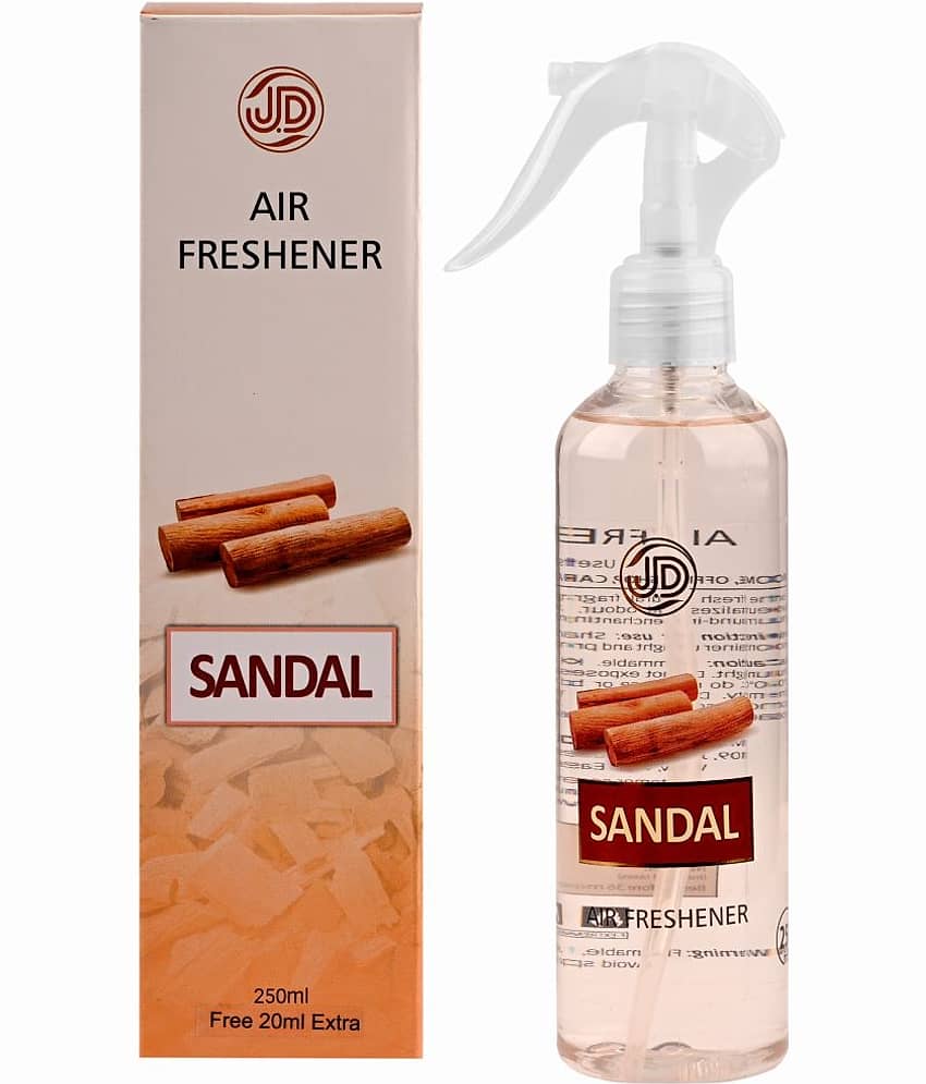 JD INTERNATIONAL Sandal Air Freshener Room Air Freshener A Wave of Freshness 250 ml (Pack of 1)
